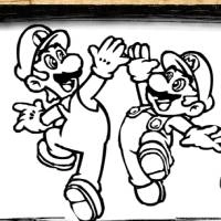 back_to_school_mario_coloring Hry
